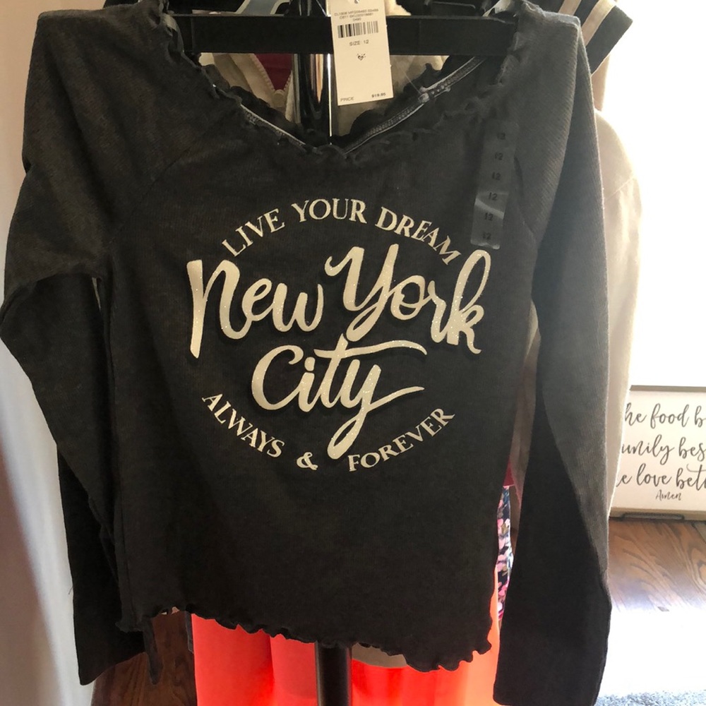 NWT Justice shirt